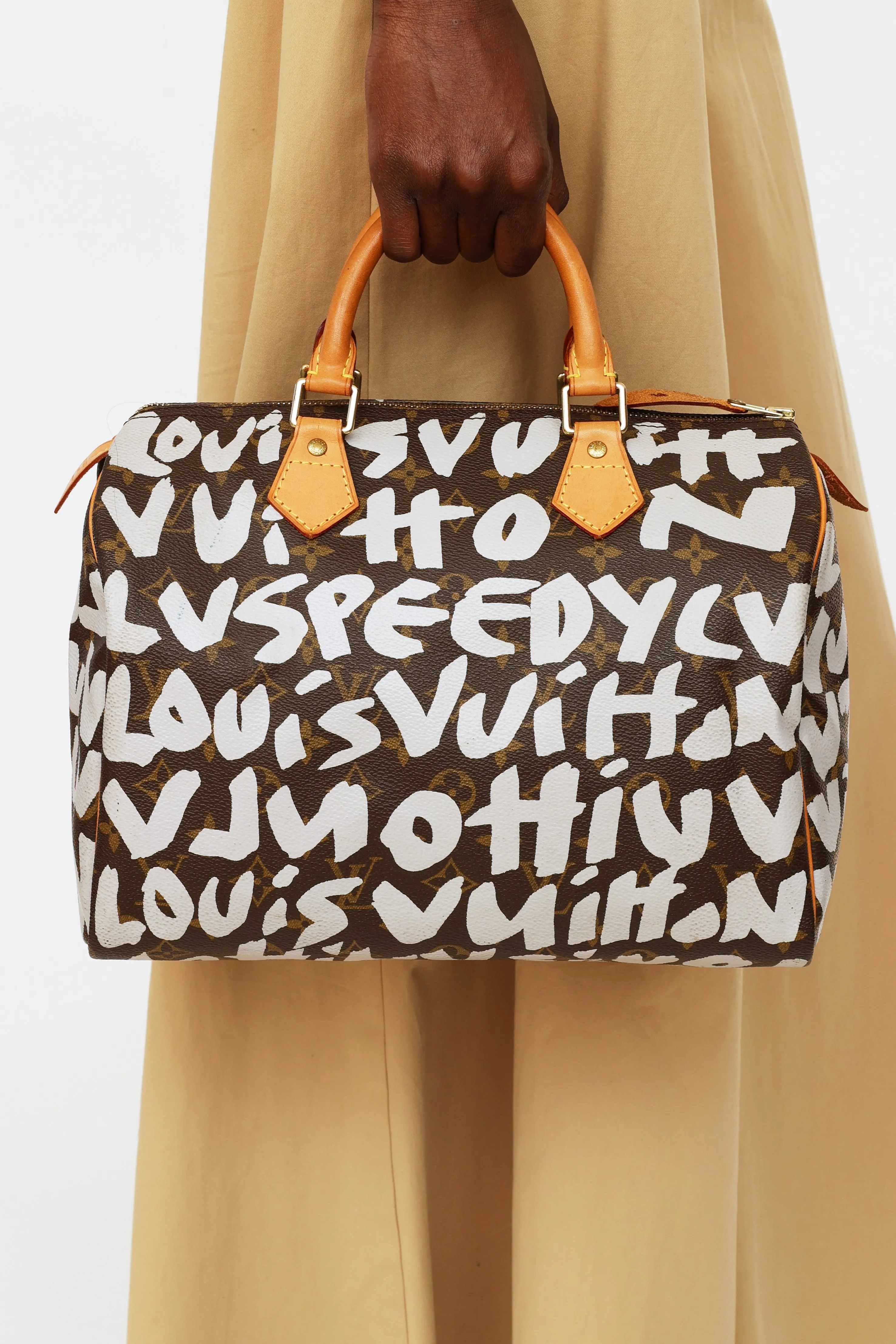 2001 Monogram Stephen Sprouse Graffiti Speedy 30 Handbag
