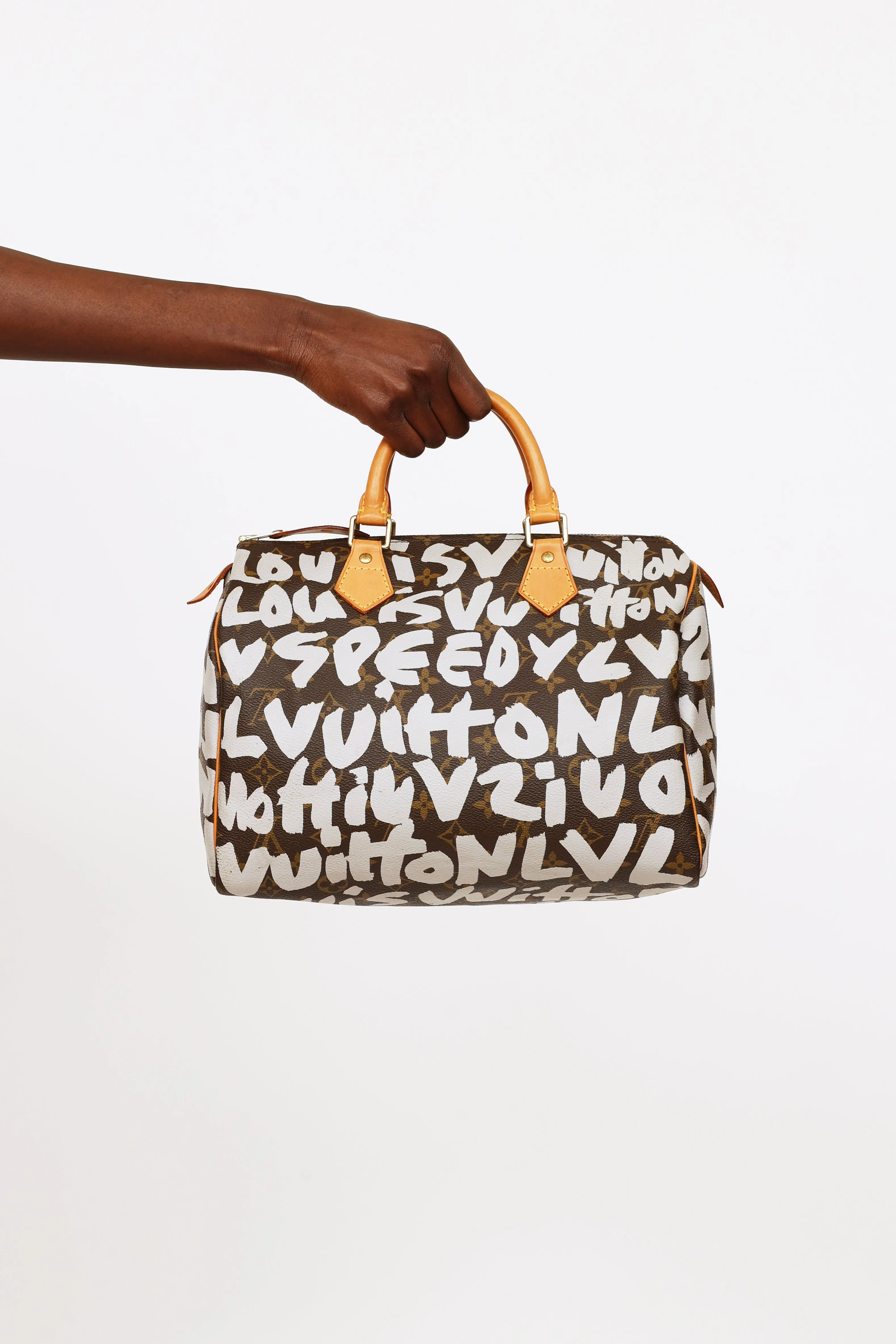 2001 Monogram Stephen Sprouse Graffiti Speedy 30 Handbag