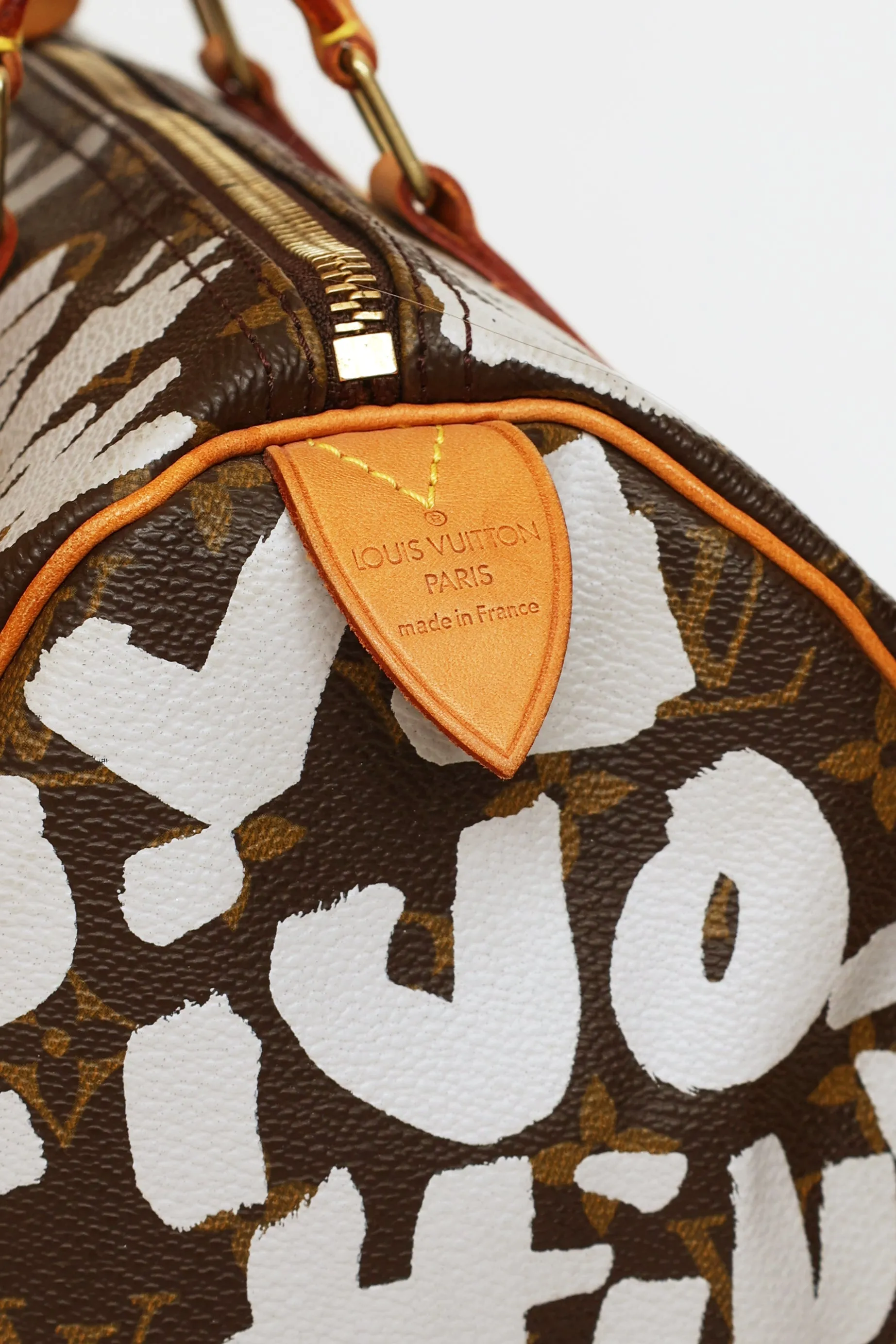 2001 Monogram Stephen Sprouse Graffiti Speedy 30 Handbag
