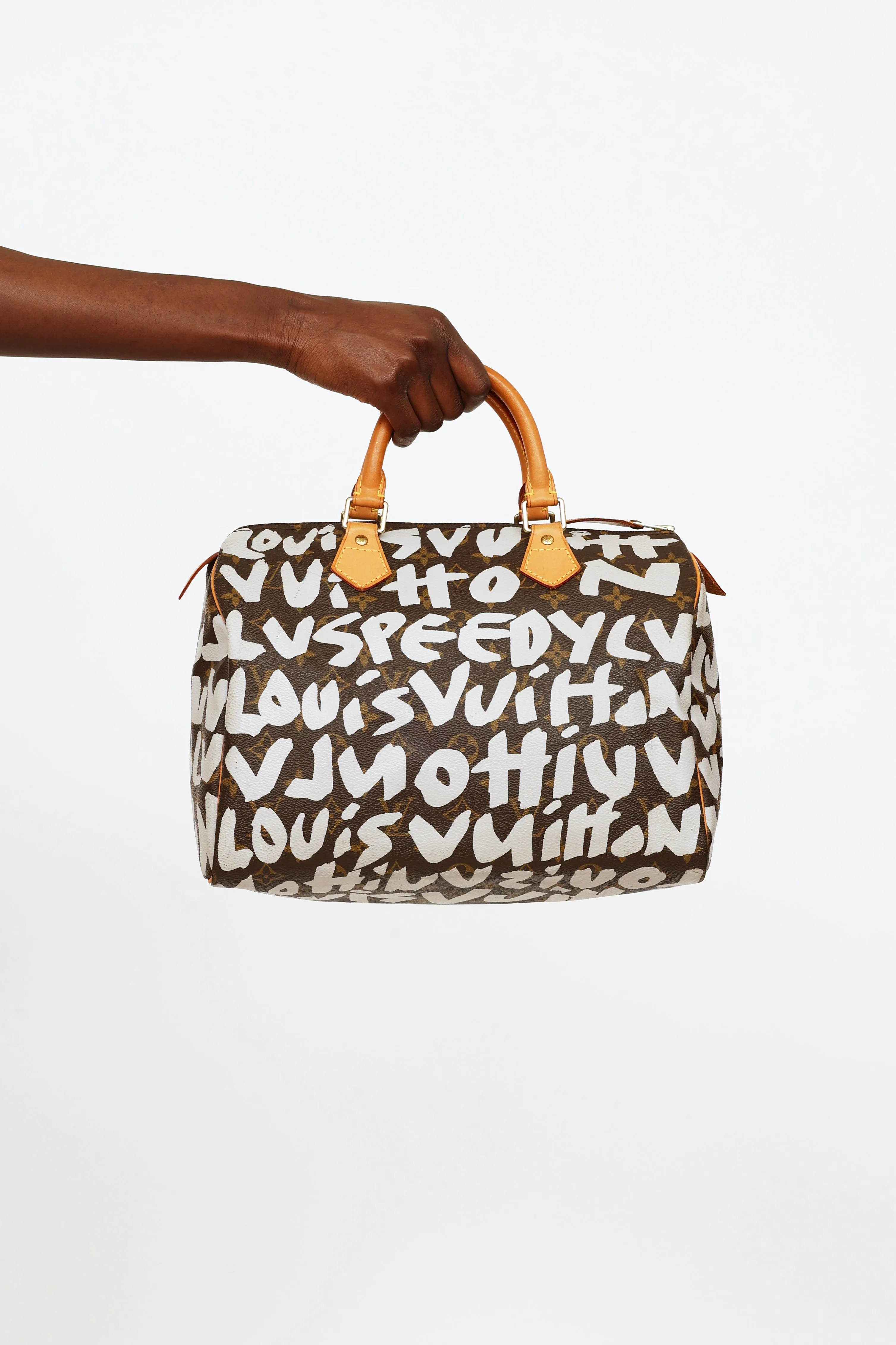 2001 Monogram Stephen Sprouse Graffiti Speedy 30 Handbag