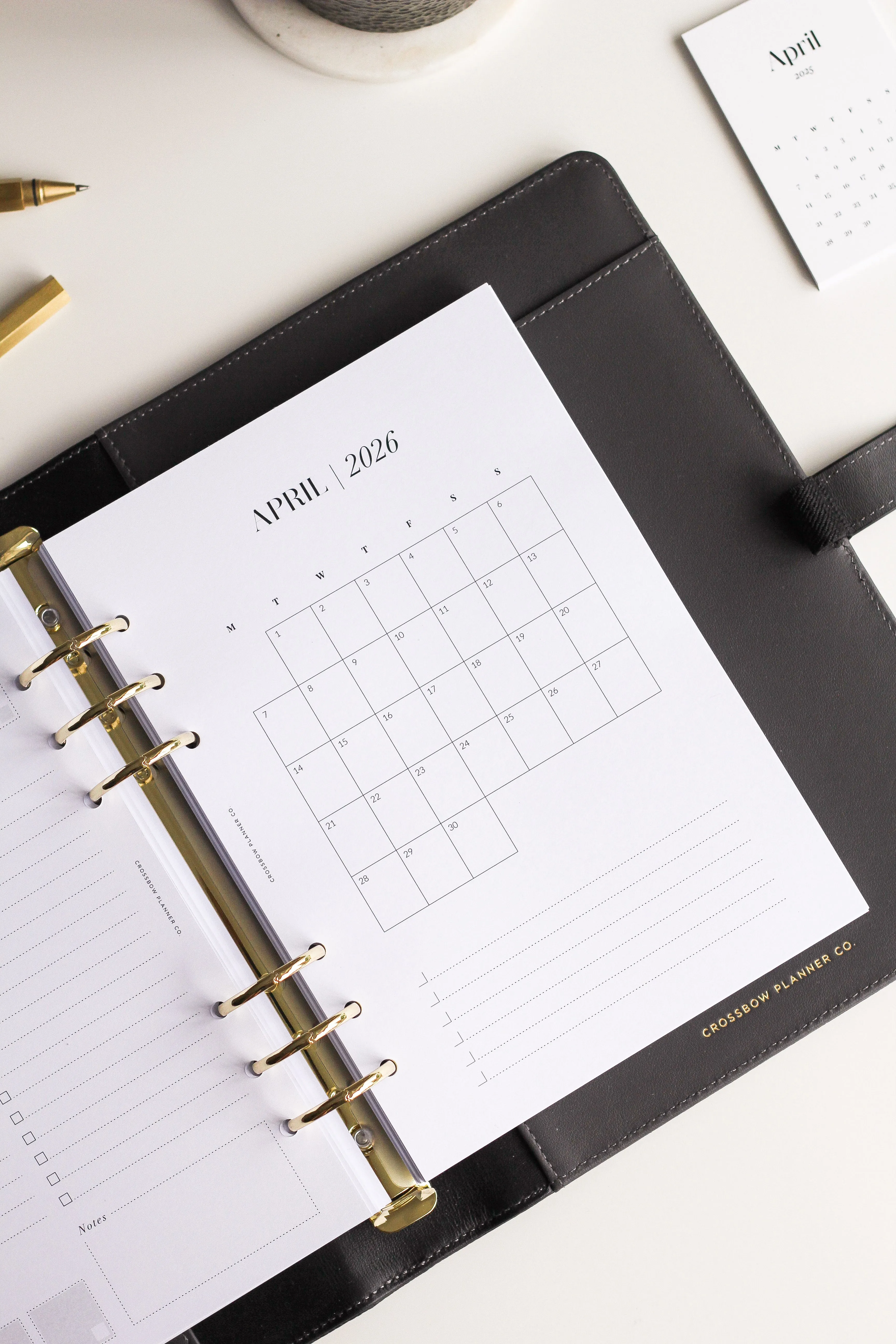 2025-2026 Daily Planner Inserts A5