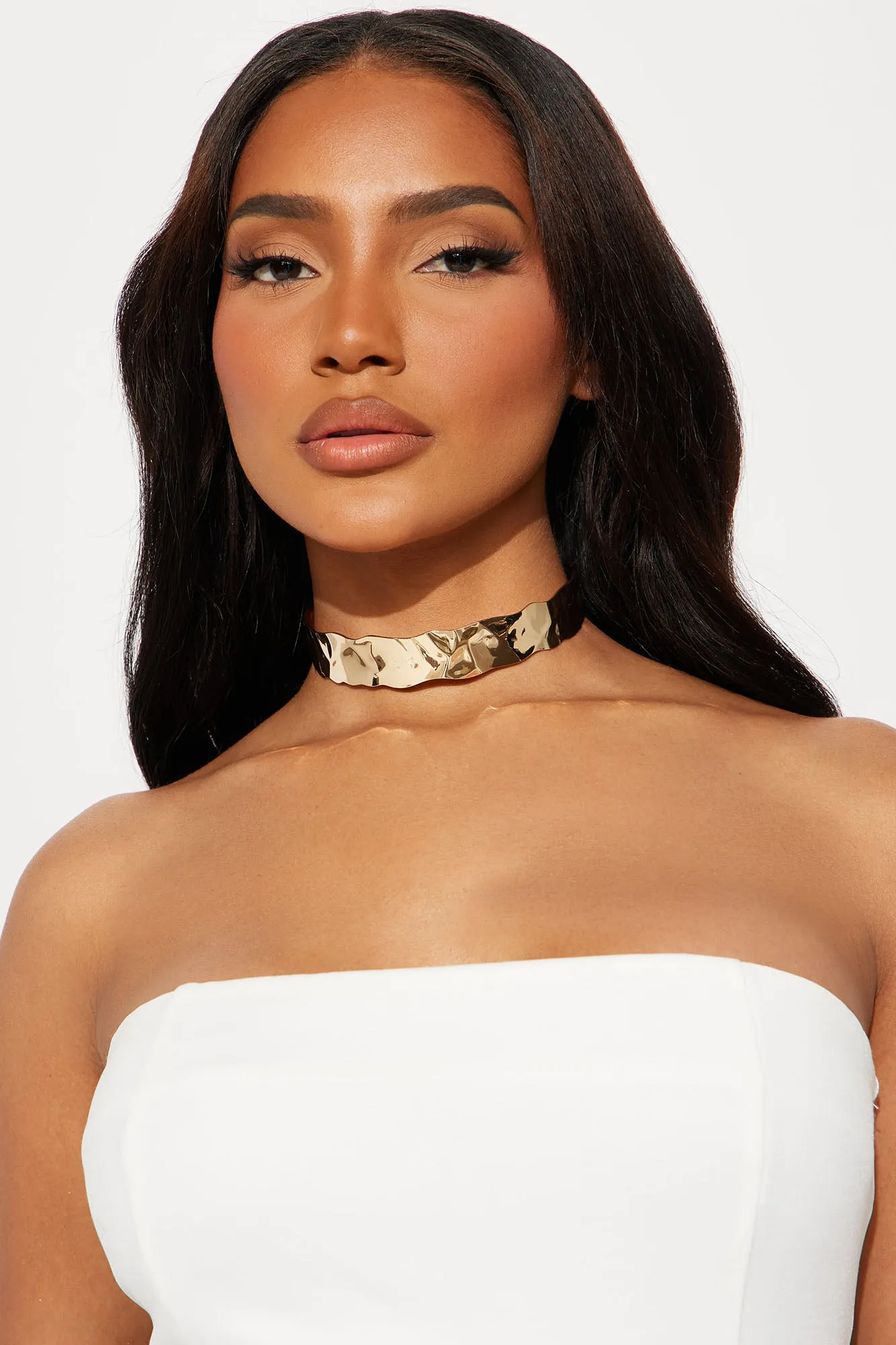 Abstract Choker - Gold