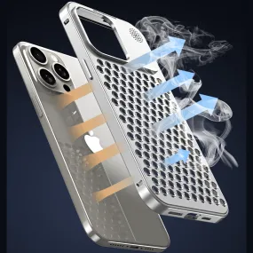 Aluminum Full Metal Mesh Heat Sink Phone Case - Samsung S22 Ultra