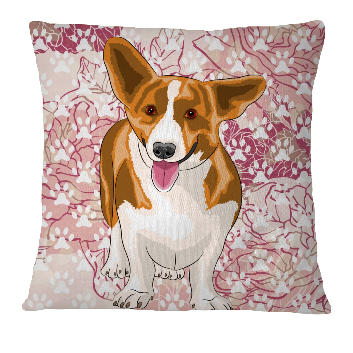 Corgi Pillow Case