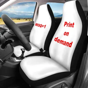 Custom Pattern Car Seat Cover for Front Seat Fit Most Car Full