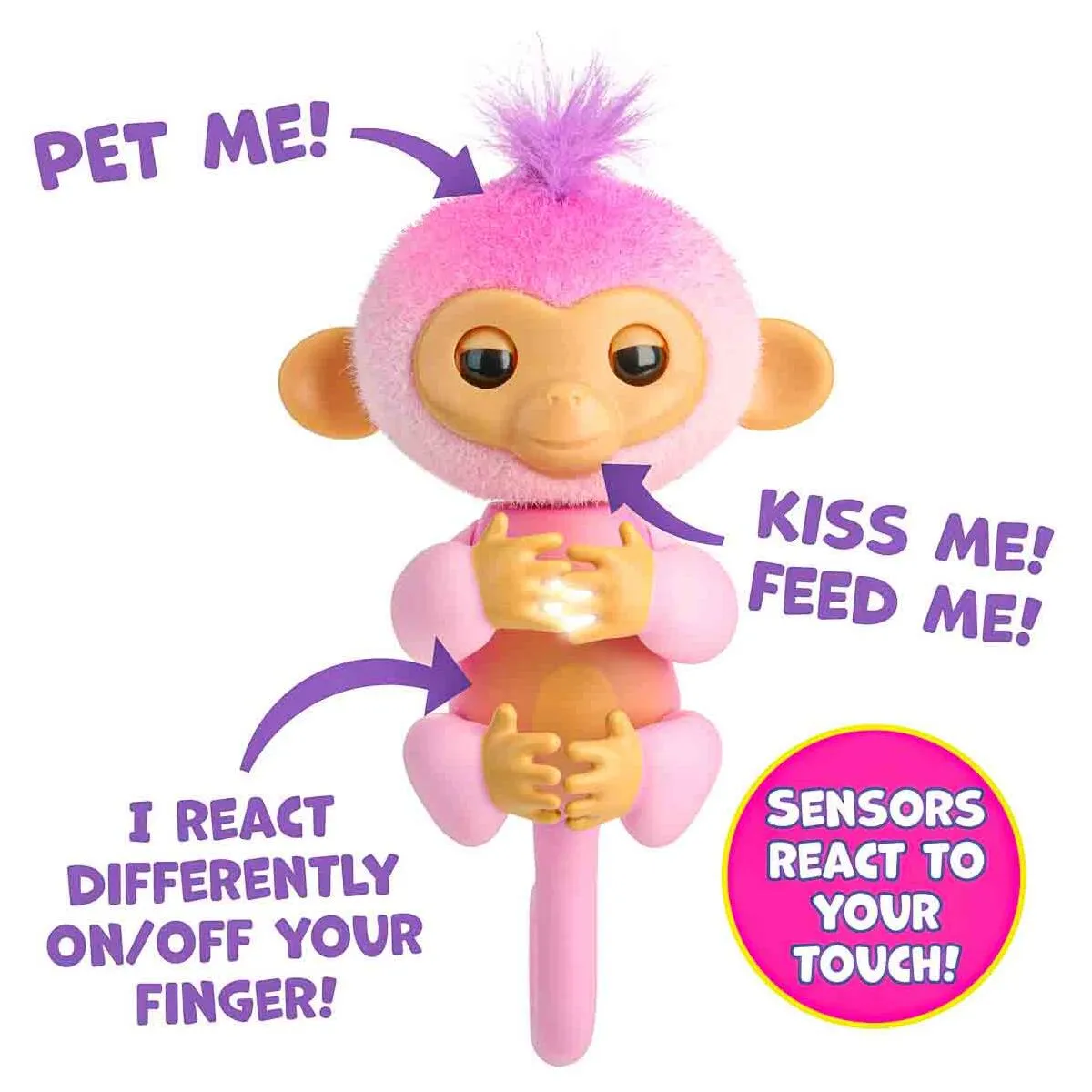 Fingerlings Baby Monkey Harmony Interactive Pet