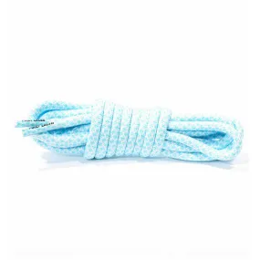 Fully Laced Carolina Blue/White Laces
