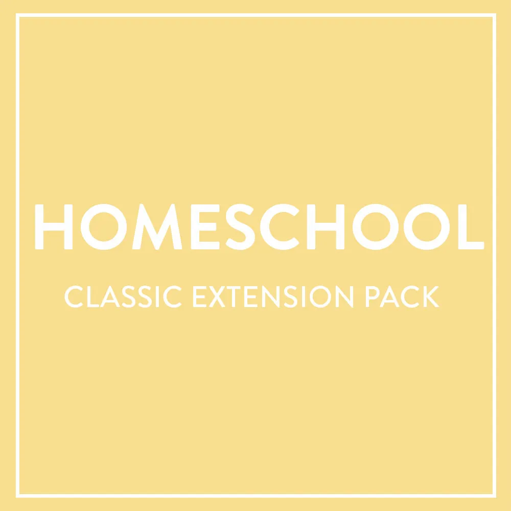 Homeschool Classic Extension Pack