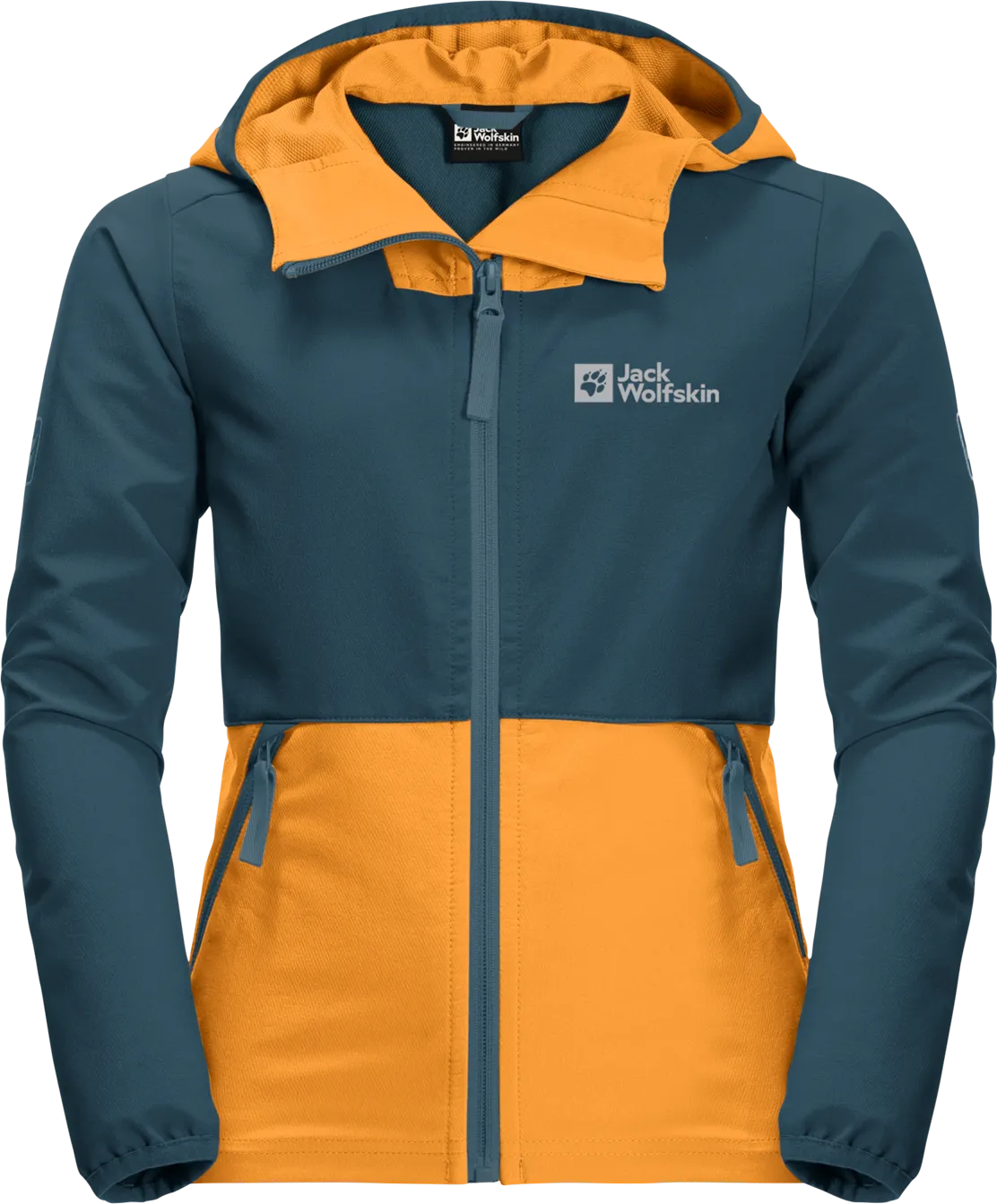 Jack Wolfskin Boys&#x27; Turbulence Orange Pop | Buy Jack Wolfskin Boys&#x27; Turbulence Orange Pop here | Outnorth