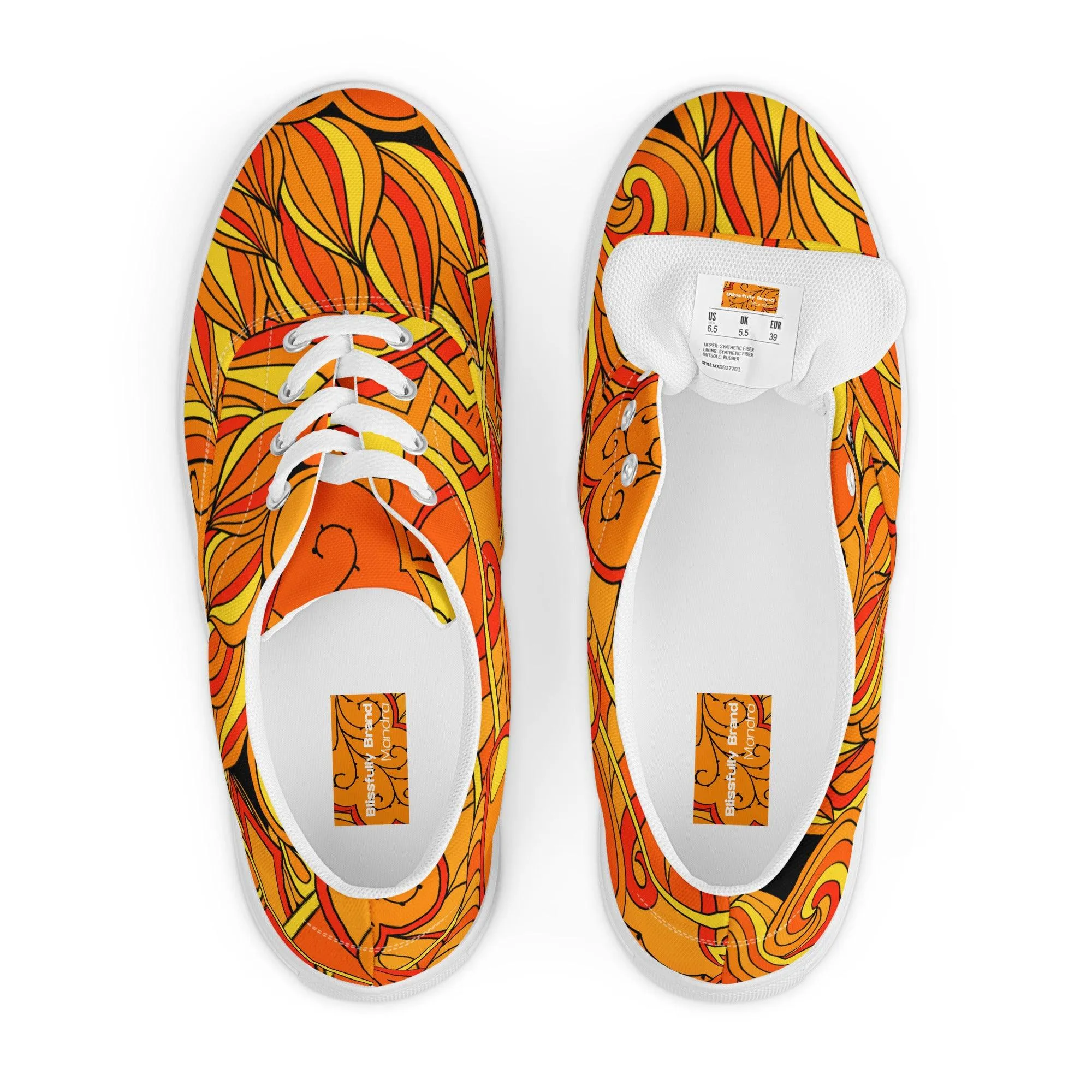 Mandra Lace Up Canvas Sneakers