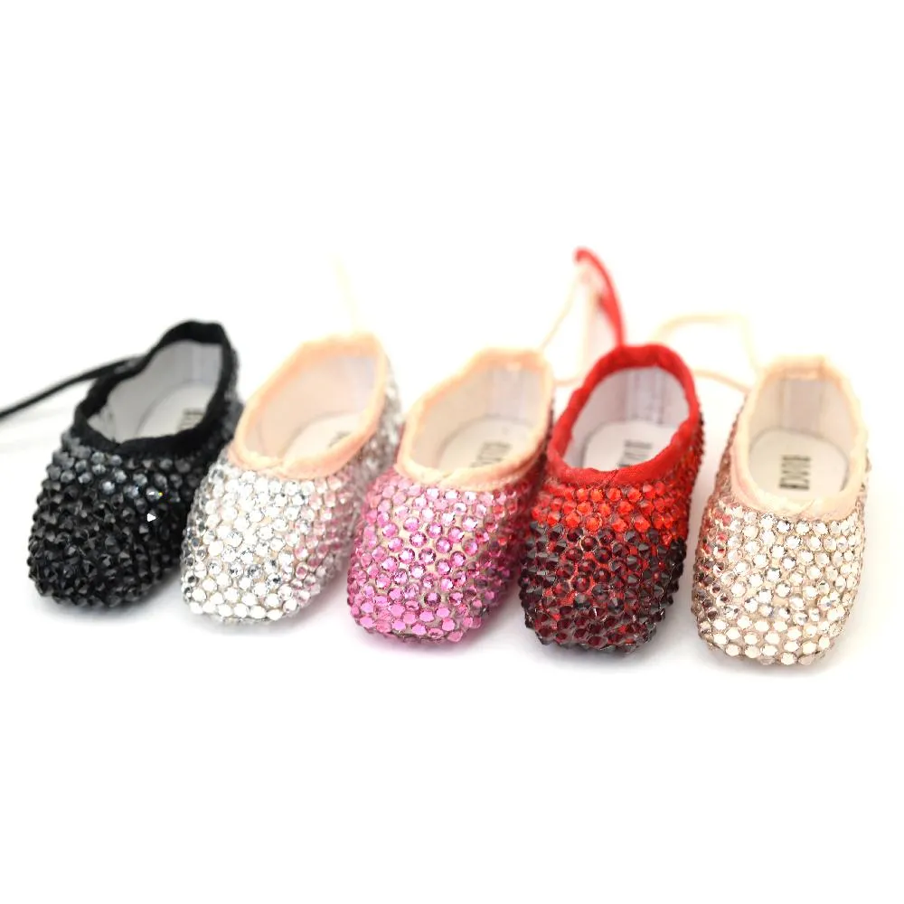 Mini Pointe Shoe • Blinged with Crystals