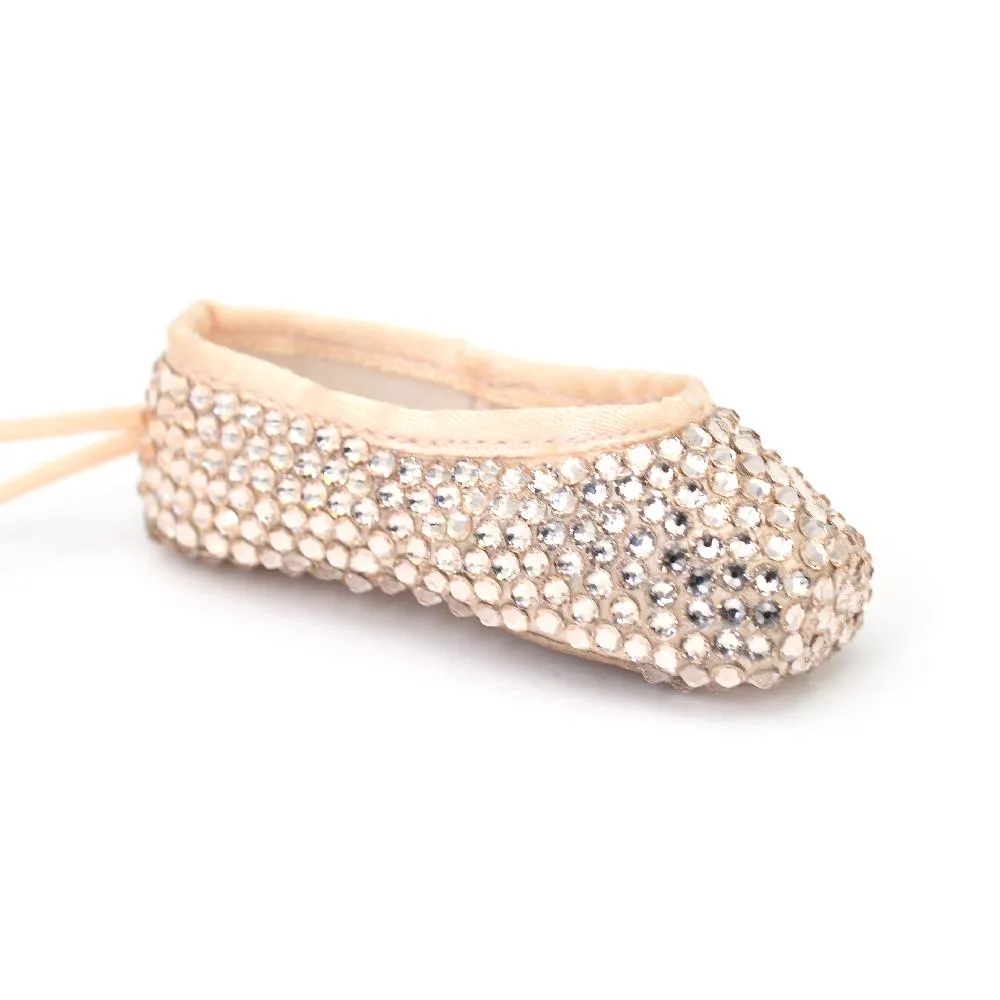 Mini Pointe Shoe • Blinged with Crystals