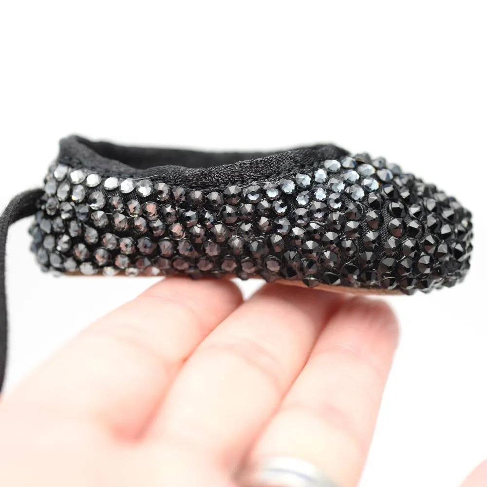Mini Pointe Shoe • Blinged with Crystals