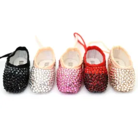 Mini Pointe Shoe • Blinged with Crystals