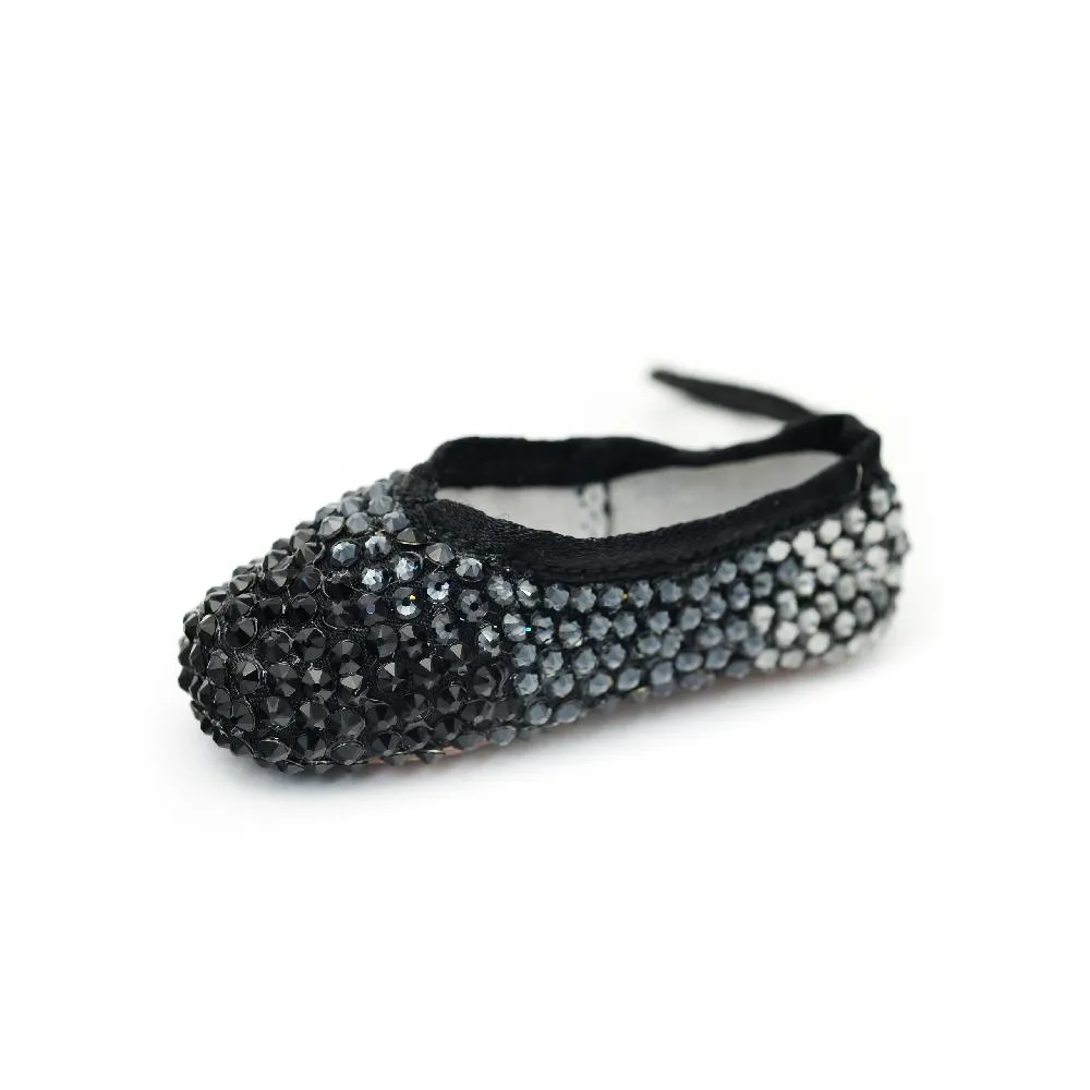 Mini Pointe Shoe • Blinged with Crystals