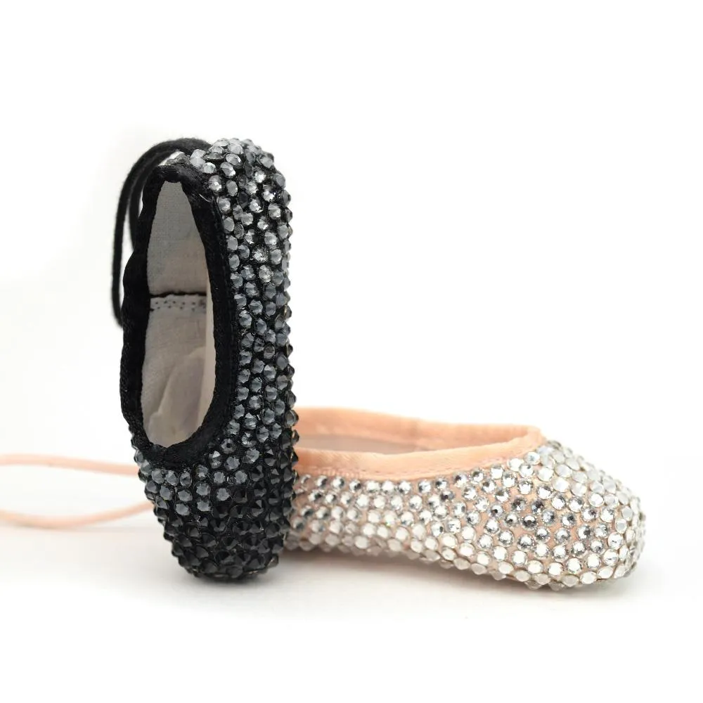 Mini Pointe Shoe • Blinged with Crystals