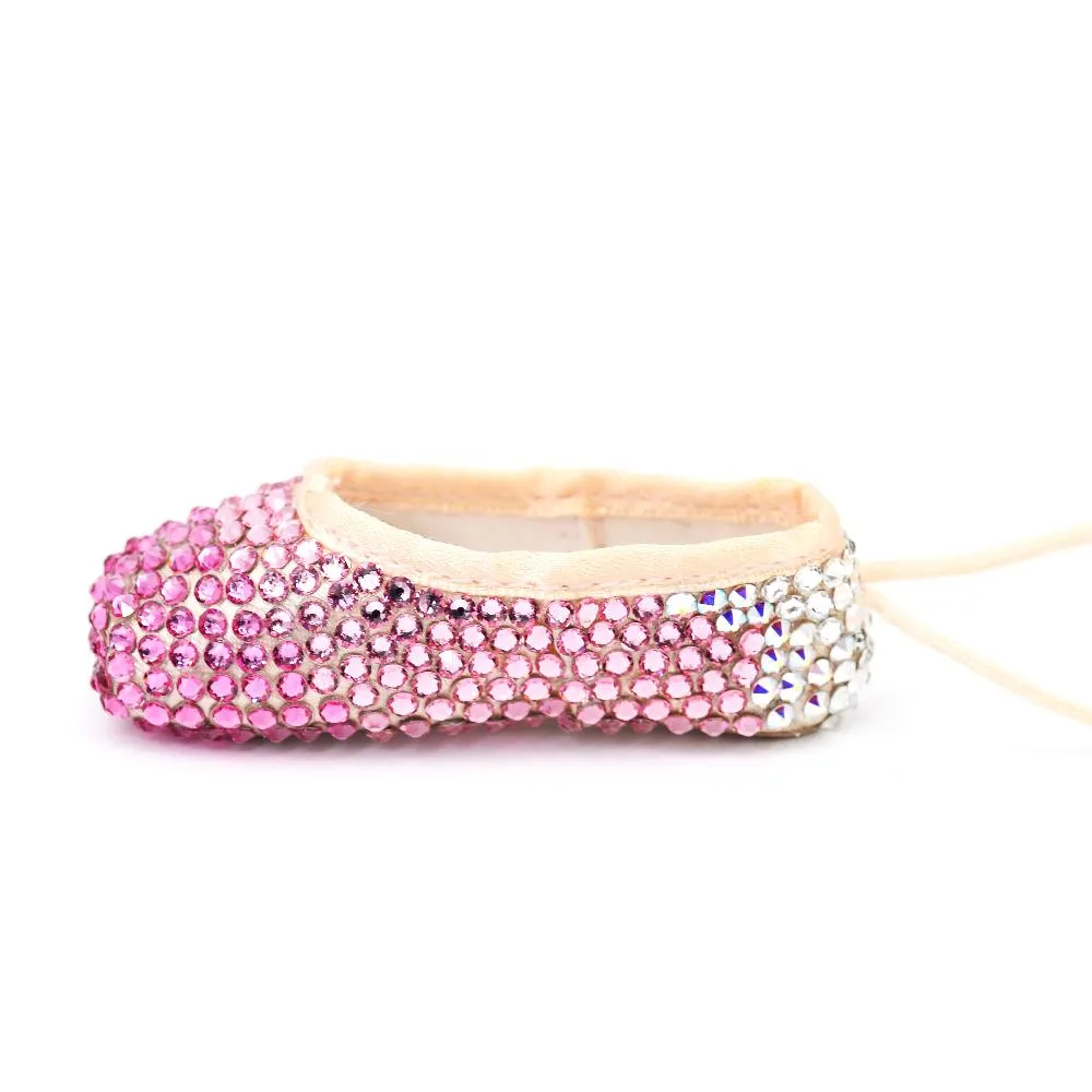 Mini Pointe Shoe • Blinged with Crystals