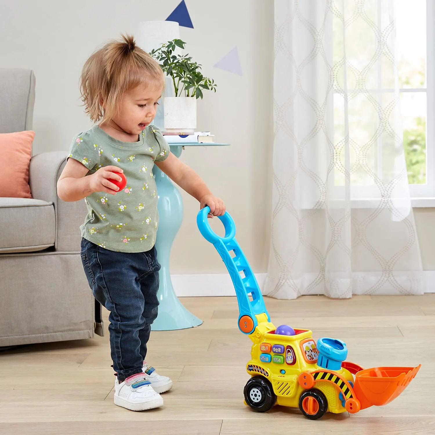 My First Push & Pop Bulldozer