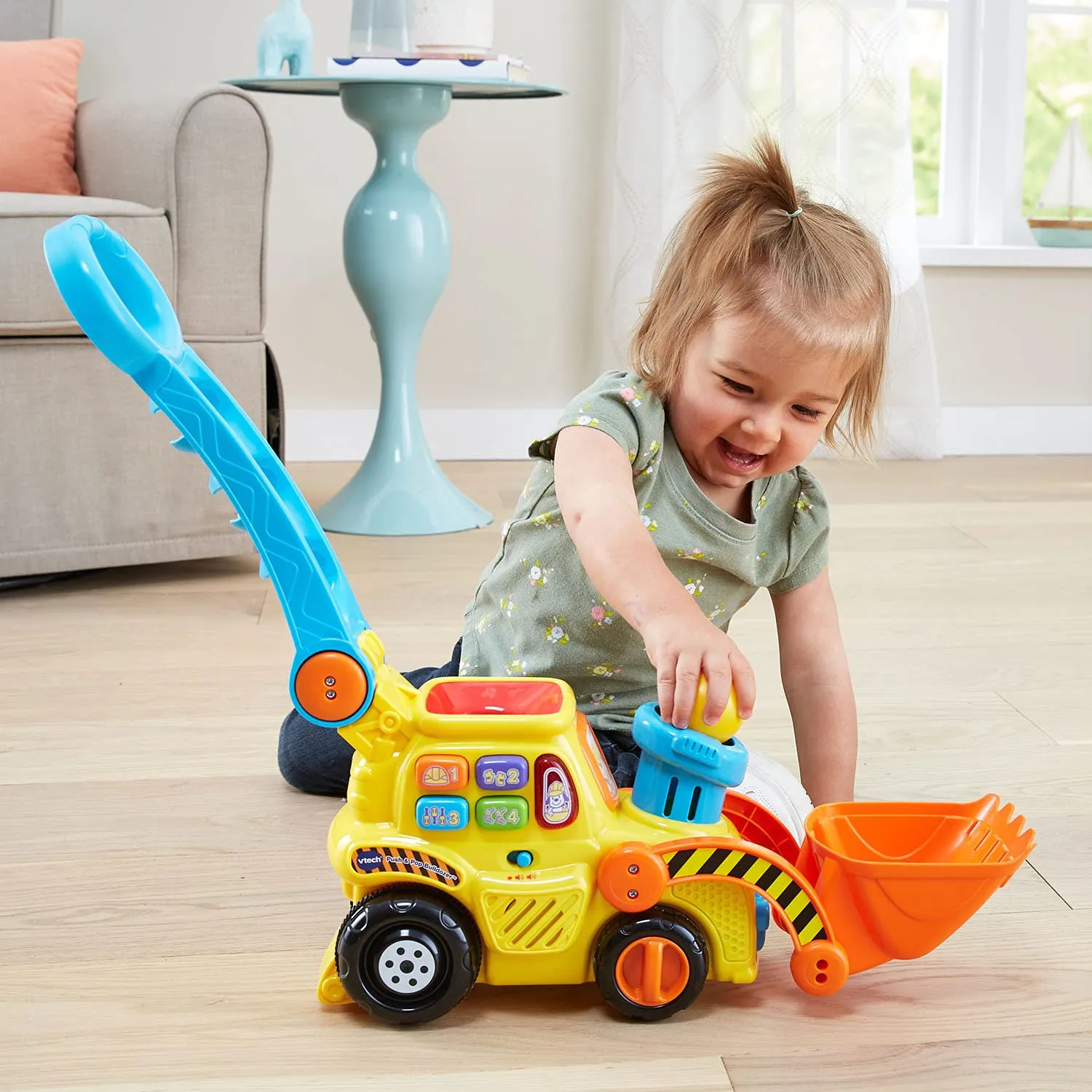 My First Push & Pop Bulldozer