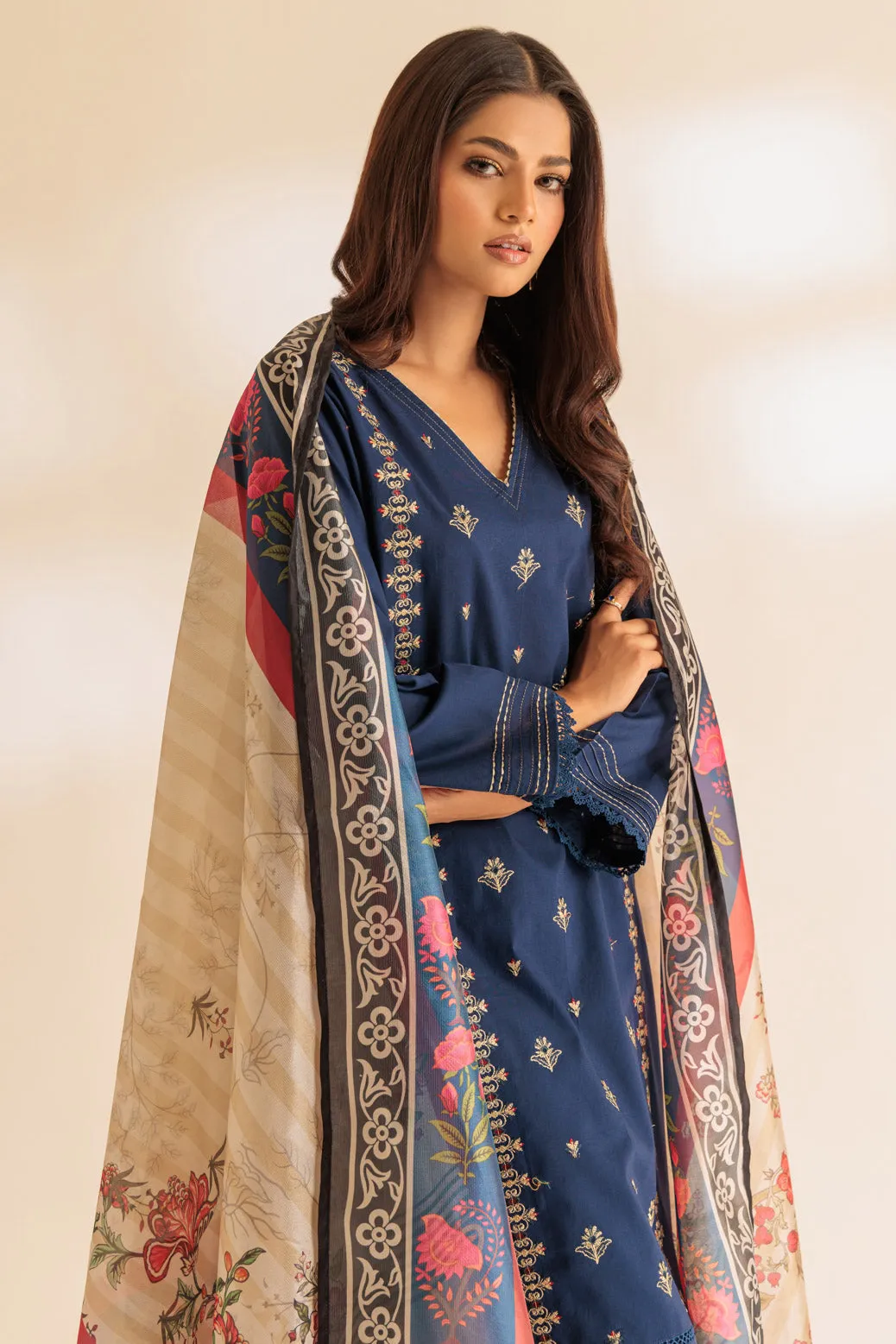 N-BLUE-CAMBRIC-3 PIECE (SS5243P16) BIN 37 R16