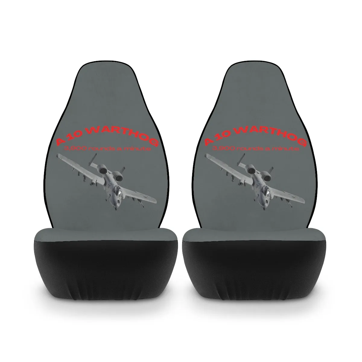 Polyester Car Seat Covers (Warthog Grey ) Military Styling