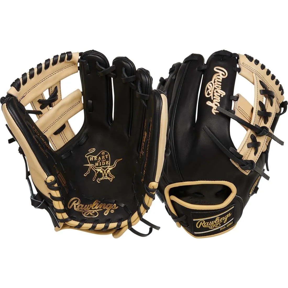 Rawlings Heart of the Hide R2G Contour Fit 11.75" Utility Baseball Glove: RPROR205U-32B