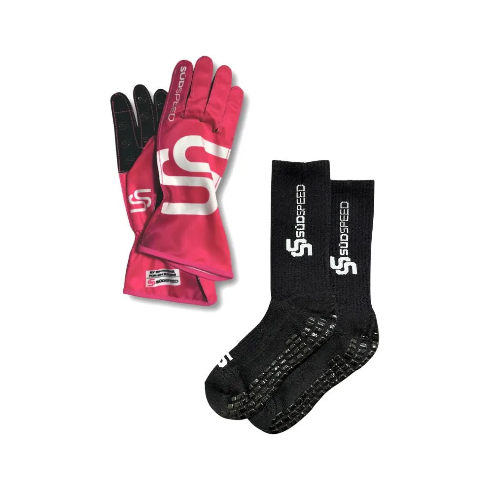 Südspeed Sim Racing Gloves   Socks Bundle