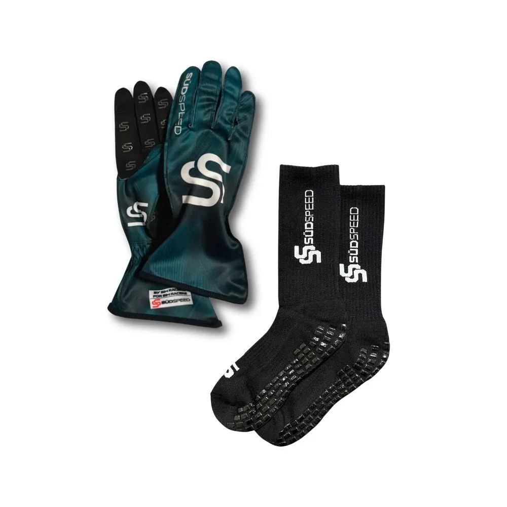 Südspeed Sim Racing Gloves   Socks Bundle