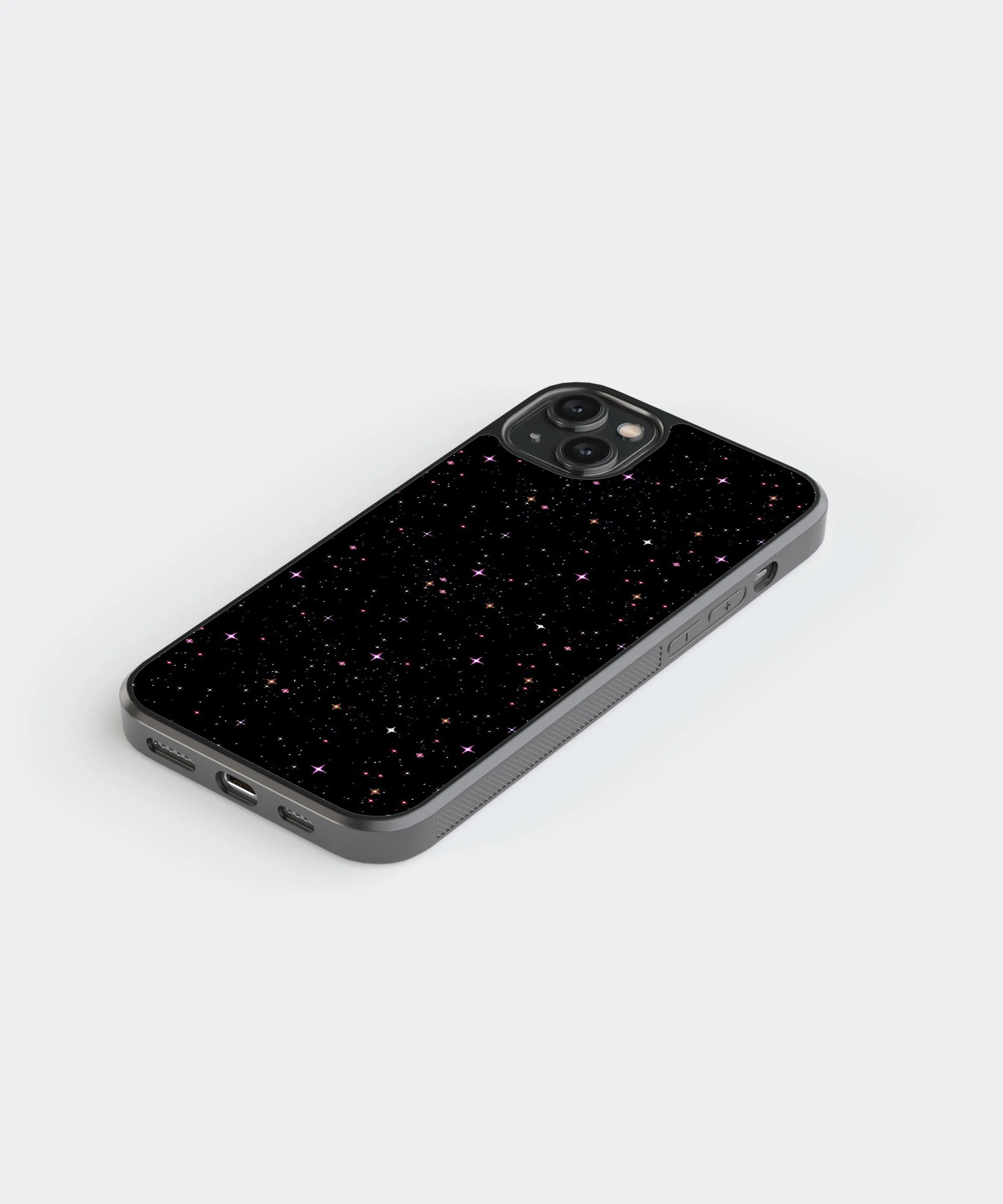 Stars Abstract Glass Phone Case Cover