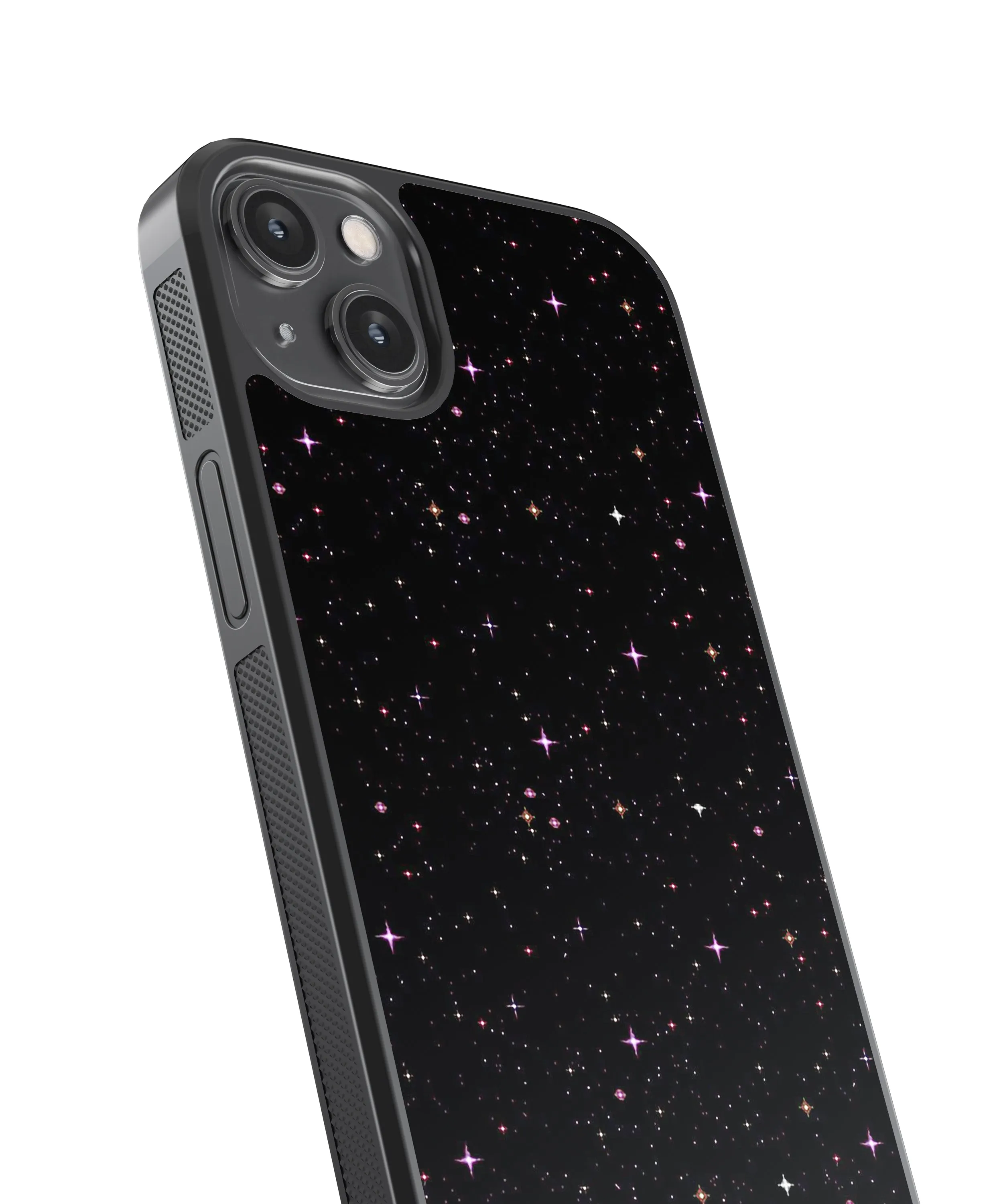 Stars Abstract Glass Phone Case Cover