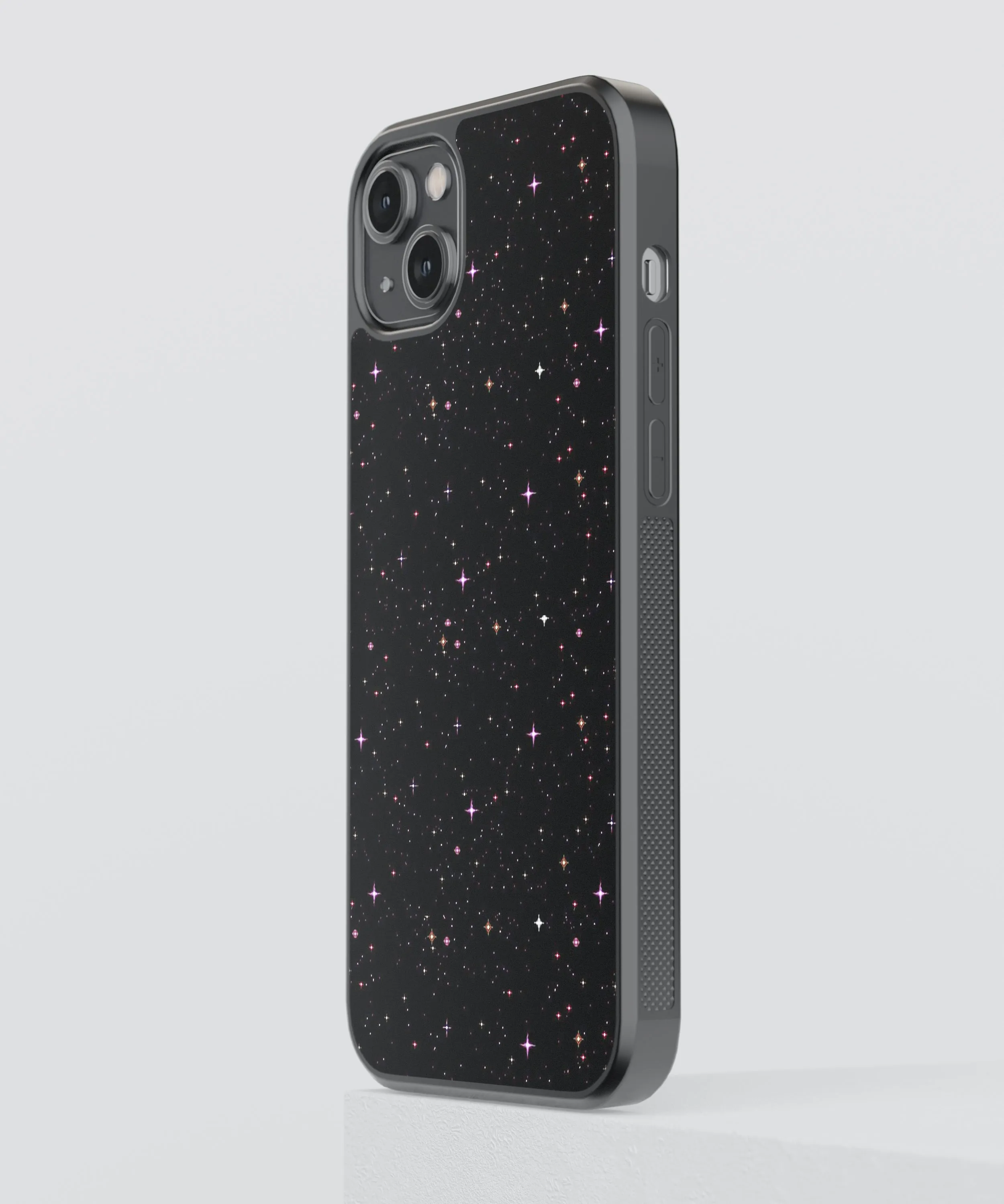 Stars Abstract Glass Phone Case Cover