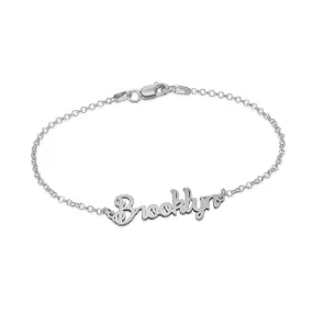Sterling Silver Little Name Bracelet