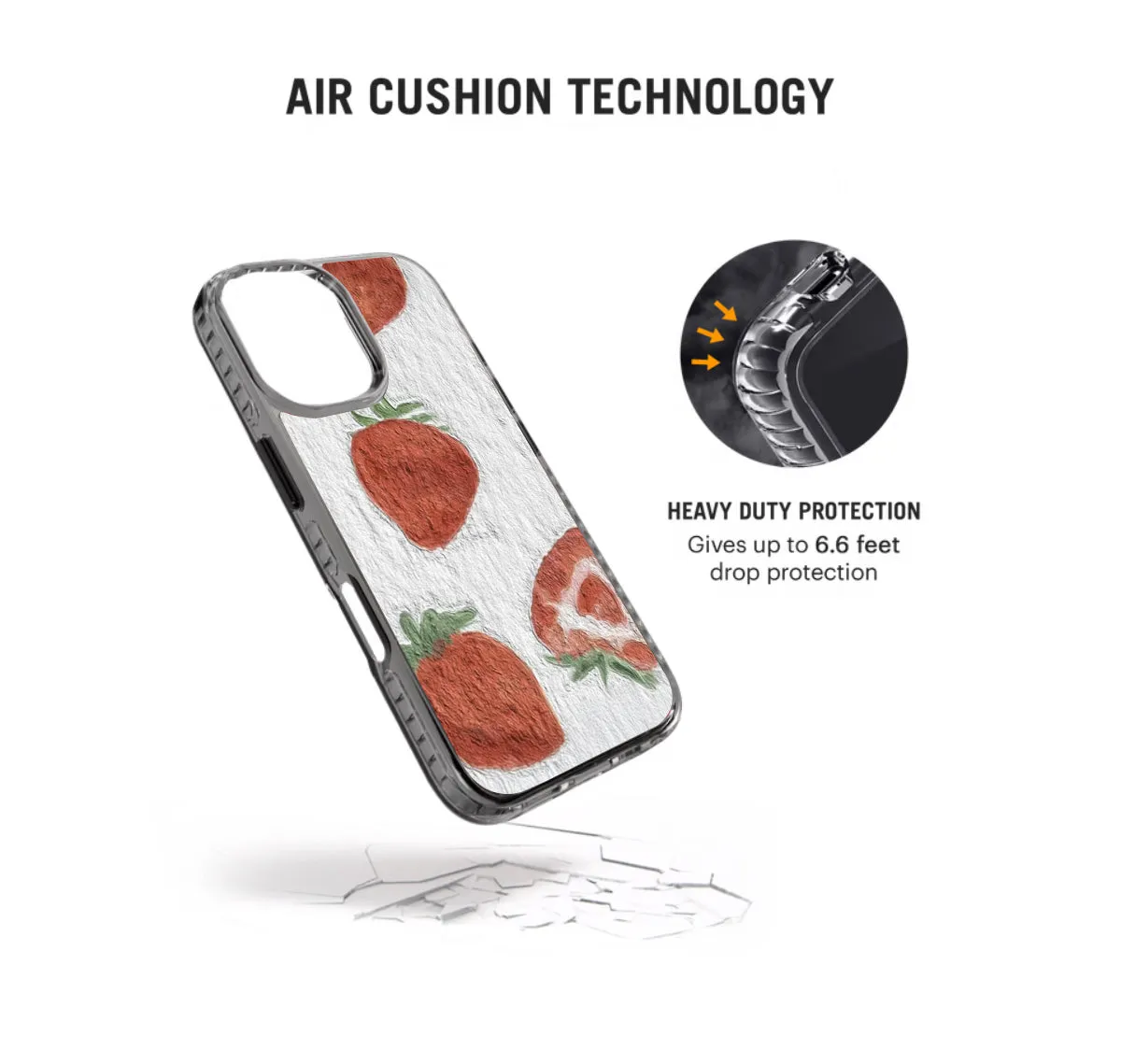 Strawberries Abstract Stride 2.0 Phone Case Cover
