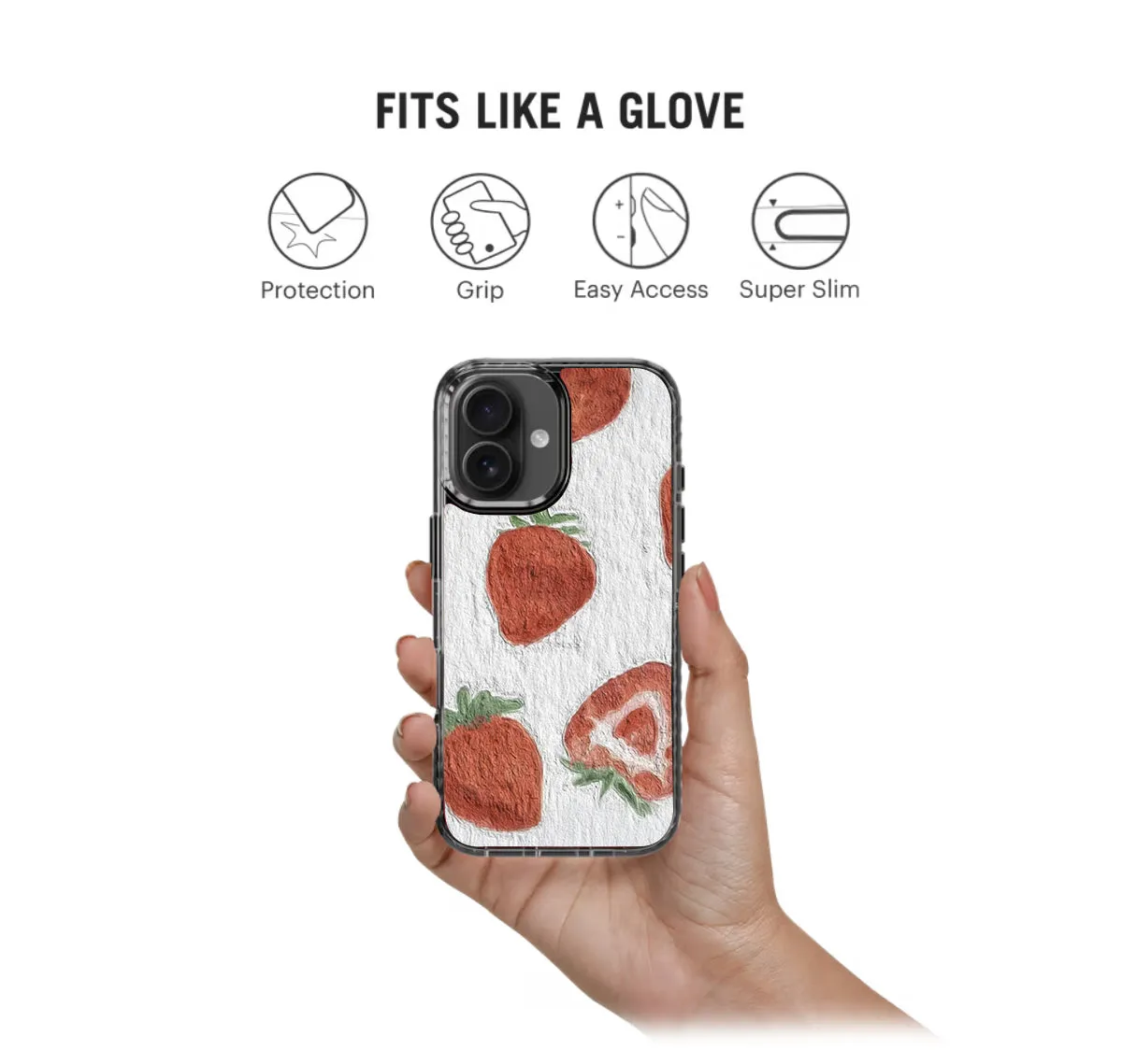 Strawberries Abstract Stride 2.0 Phone Case Cover