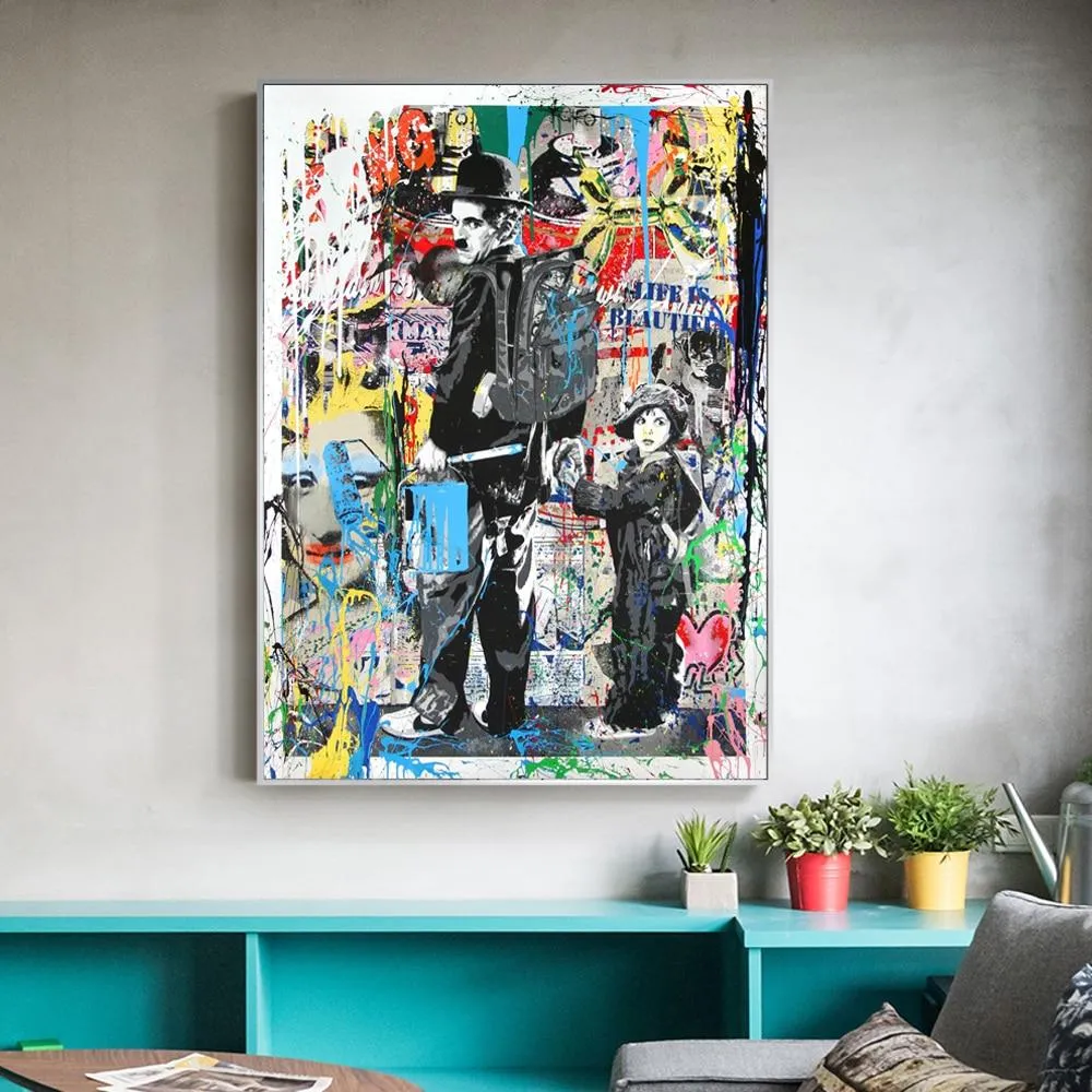 Street Graffiti Pop-Art Canvas