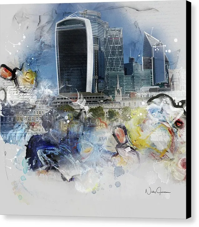 The Skyline  Canvas Print