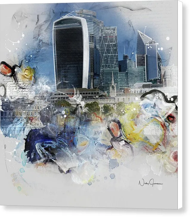 The Skyline  Canvas Print