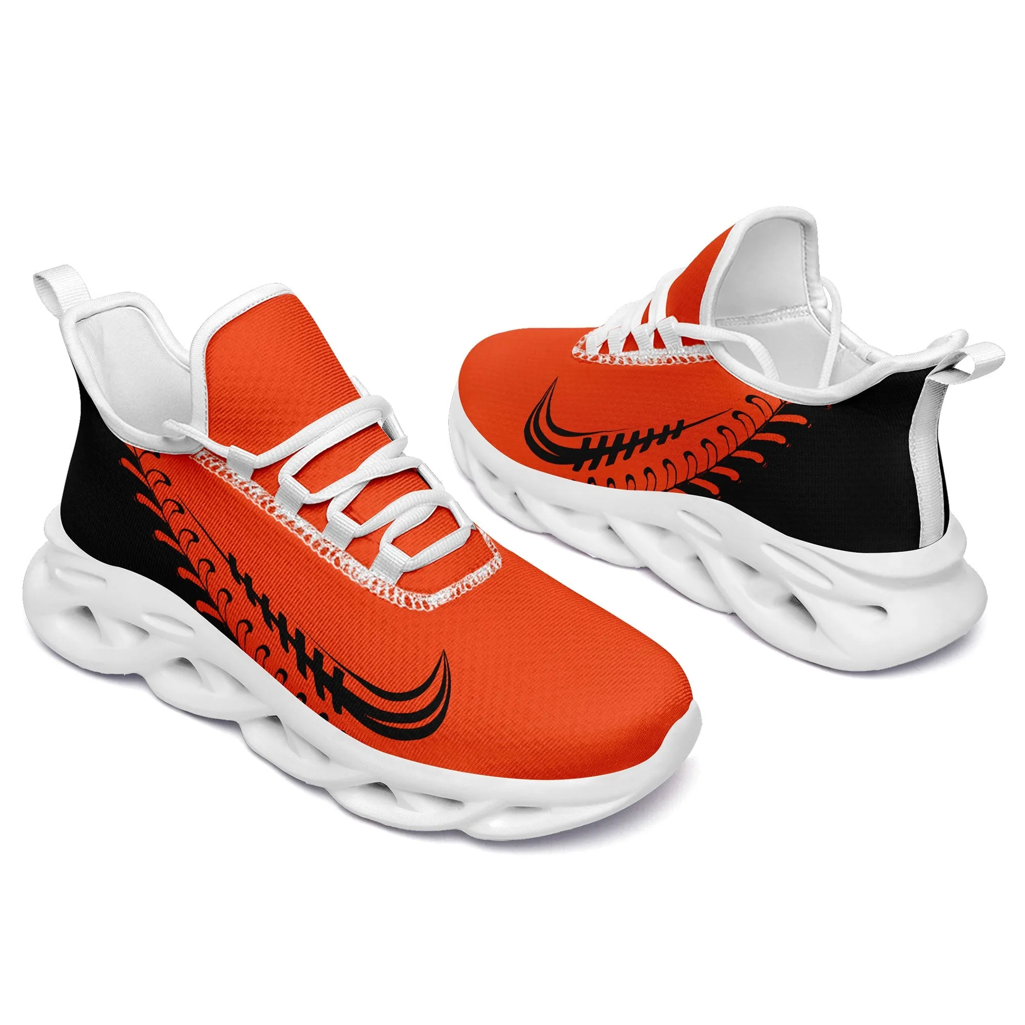 Unique Gift,Custom Orange Jersey MaxSoul Shoes and Hat Combo Offer Personalized ZH-bd0b00e0-b0