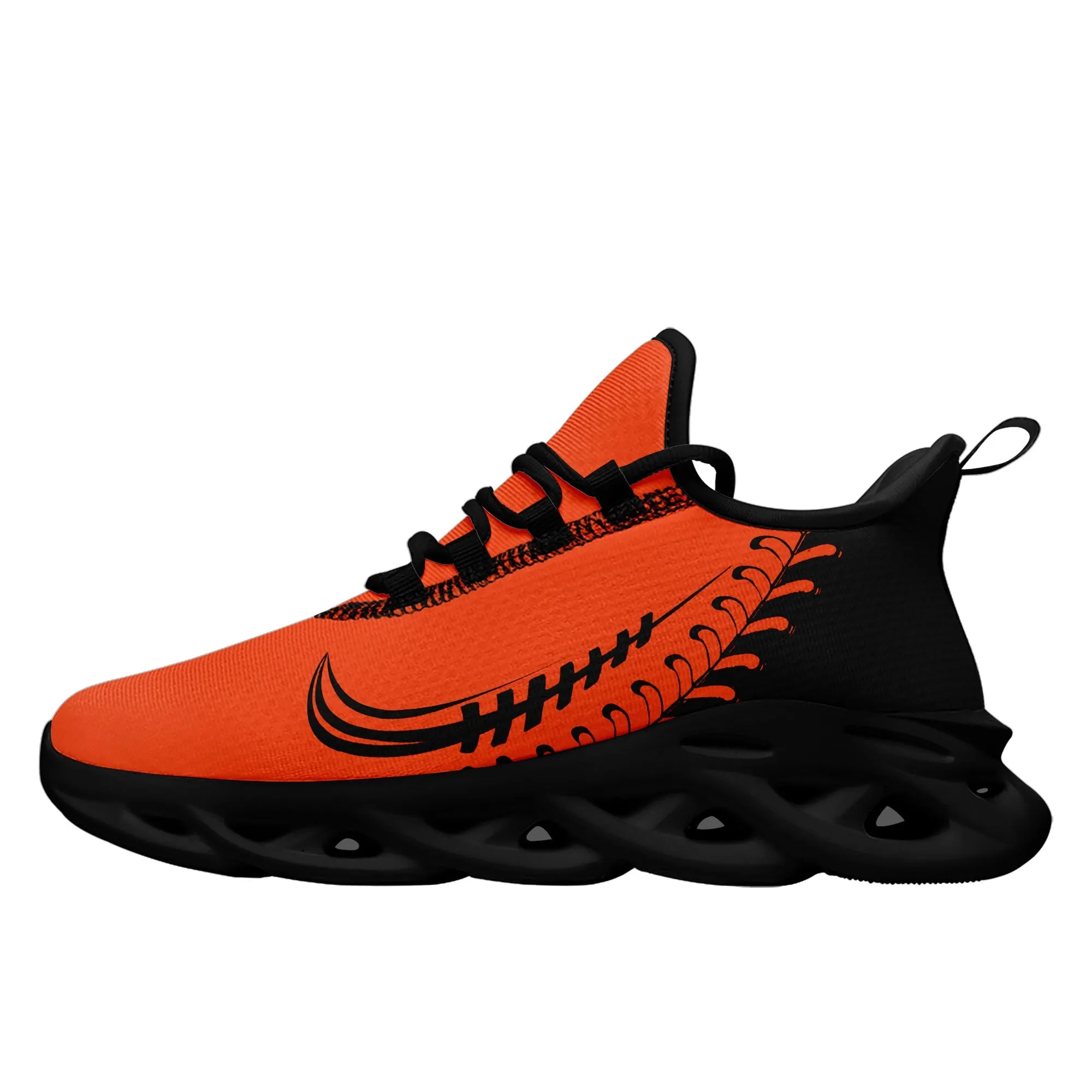 Unique Gift,Custom Orange Jersey MaxSoul Shoes and Hat Combo Offer Personalized ZH-bd0b00e0-b0
